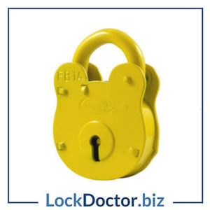 KMAS10592 ASEC FB14 4 Lever Old English Padlock