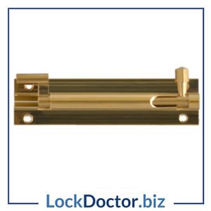 KMAS3377 ASEC Brass Necked Barrel Bolt