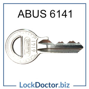 6141 Abus Padlock Key for 60 40 Padlocks Keyed Alike to 6141